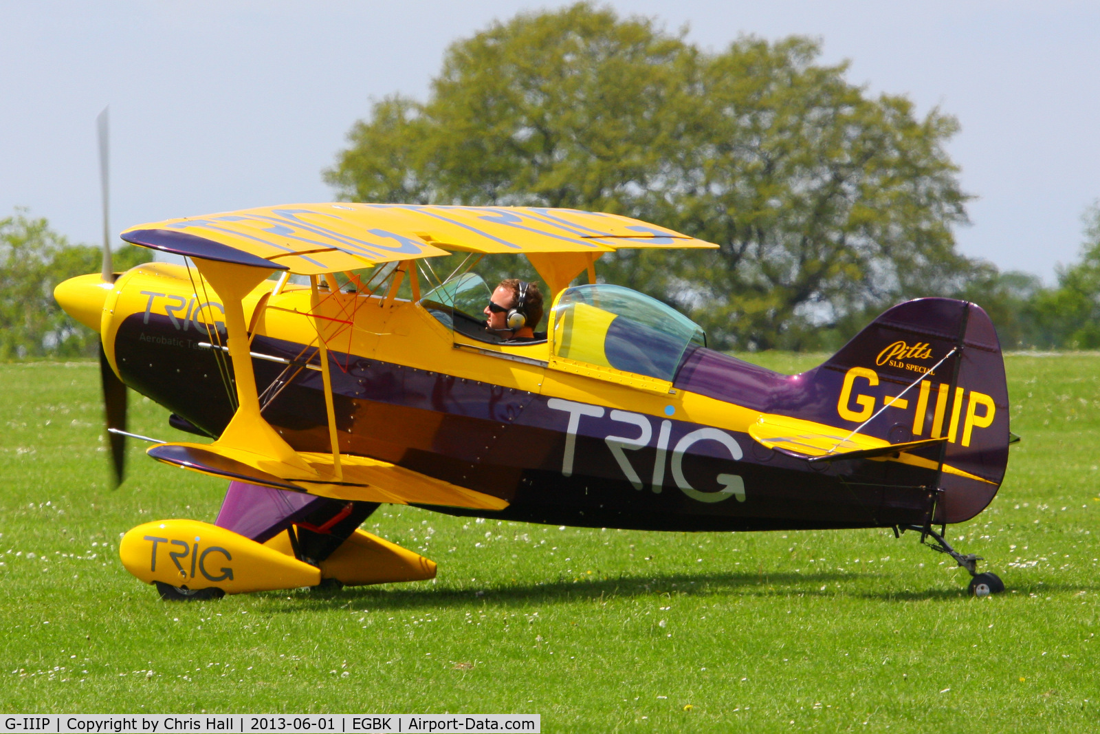 G-IIIP, 1984 Pitts S-1D Special C/N PFA 009-10195, at AeroExpo 2013