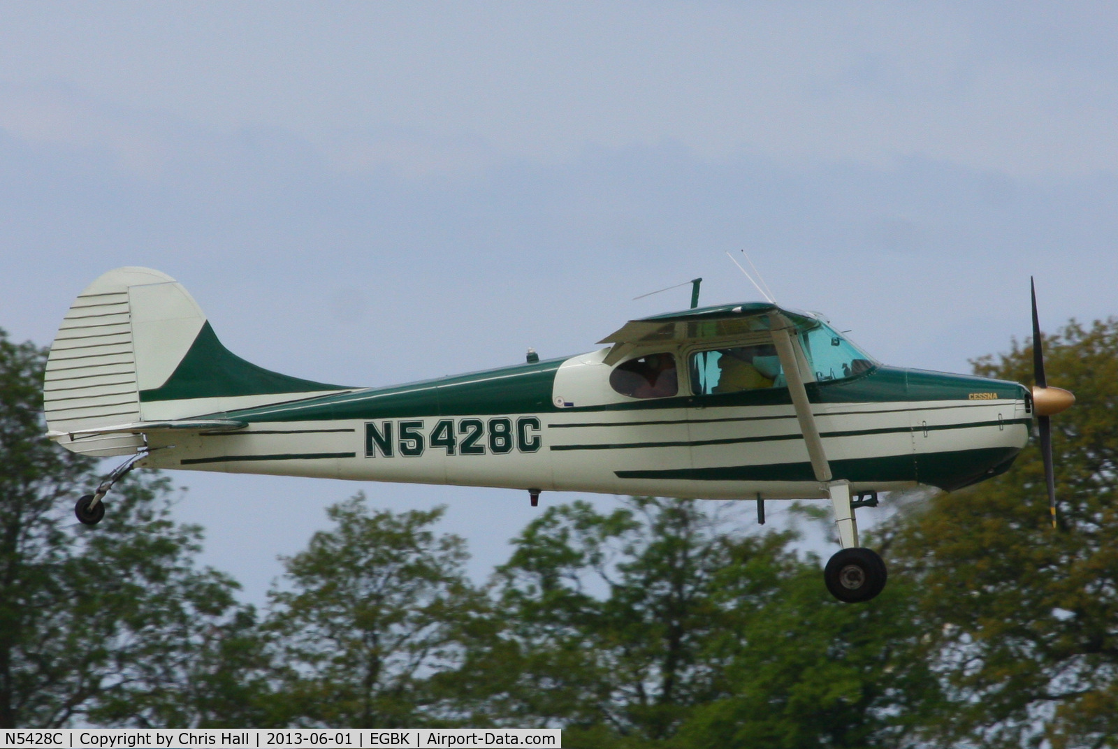 N5428C, 1950 Cessna 170 C/N 19462, at AeroExpo 2013