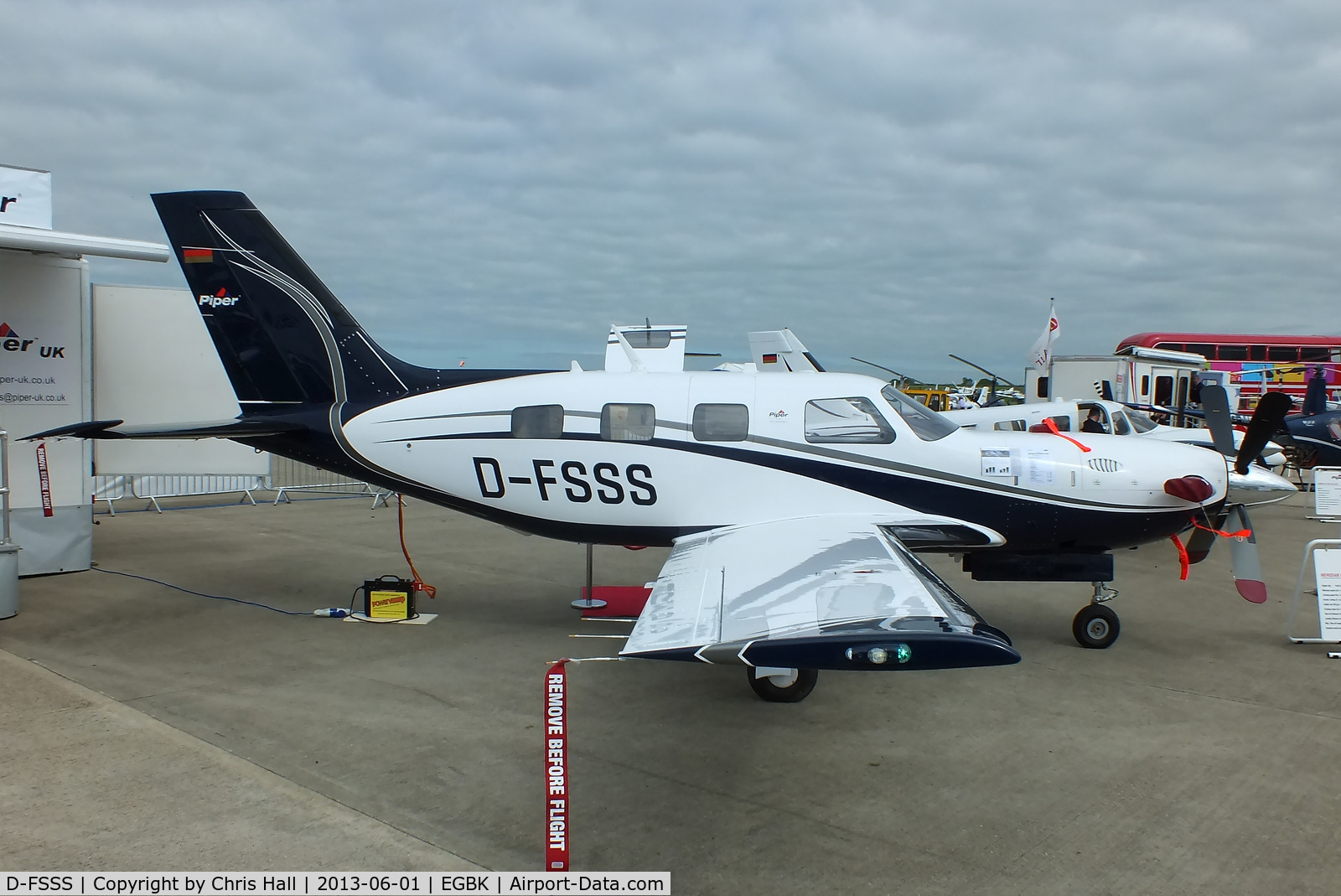 D-FSSS, 2012 Piper PA-46 Malibu Meridian C/N 4697512, at AeroExpo 2013