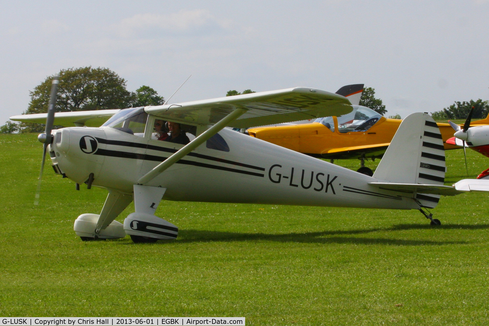 G-LUSK, 1947 Luscombe 8F Silvaire C/N 3795, at AeroExpo 2013