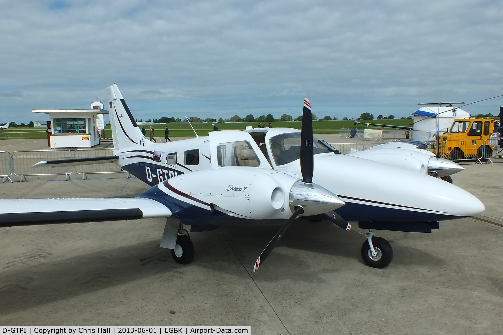 D-GTPI, Piper PA-34-220T C/N 3449410, at AeroExpo 2013