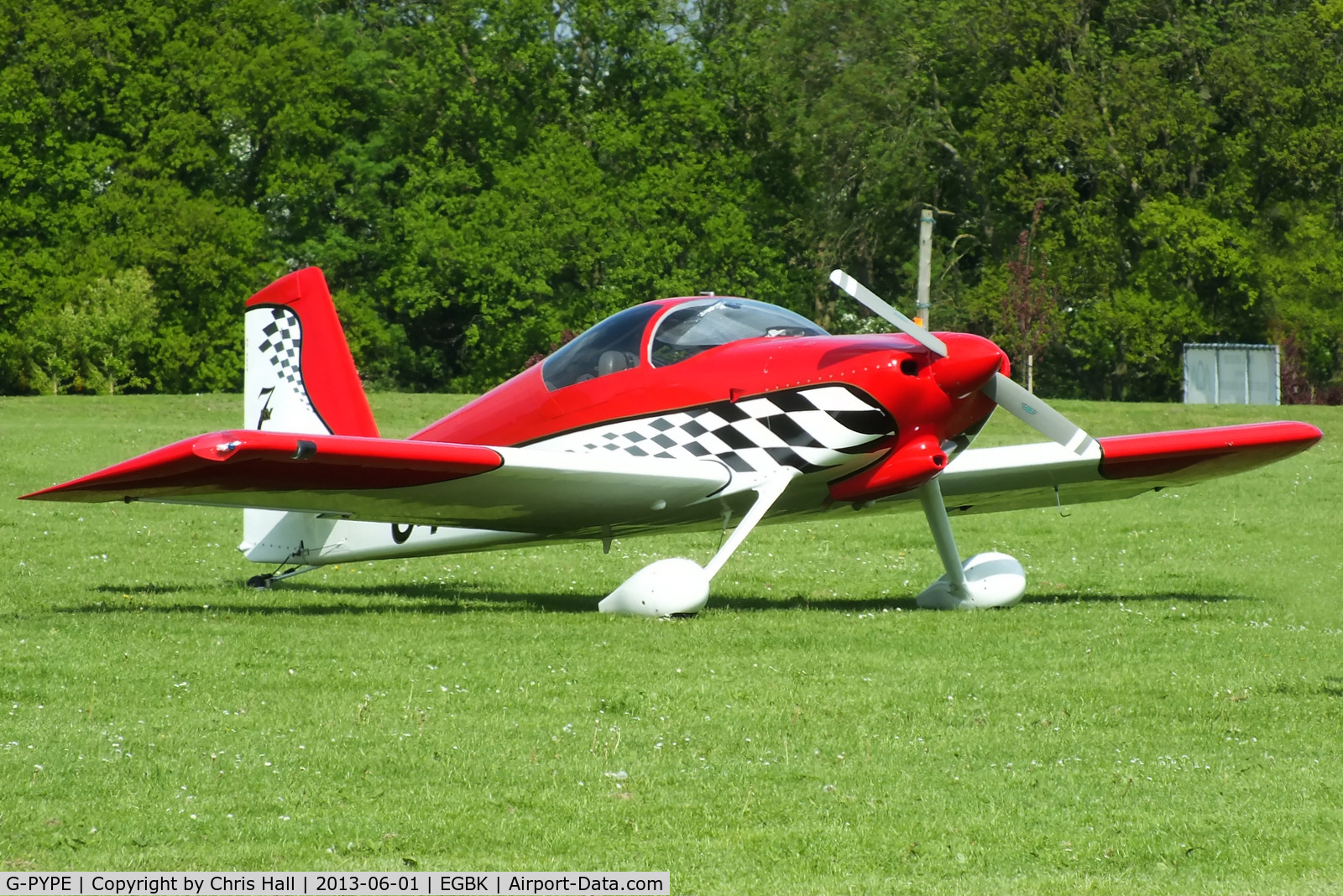 G-PYPE, 2007 Vans RV-7 C/N PFA 323-14398, at AeroExpo 2013