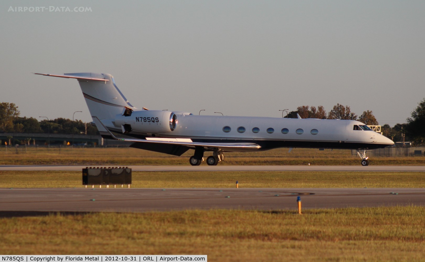N785QS, 2007 Gulfstream Aerospace GV-SP (G550) C/N 5157, Former Net Jets G550 in for NBAA