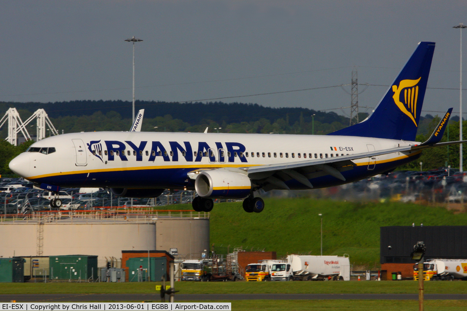 EI-ESX, 2011 Boeing 737-8AS C/N 34998, Ryanair