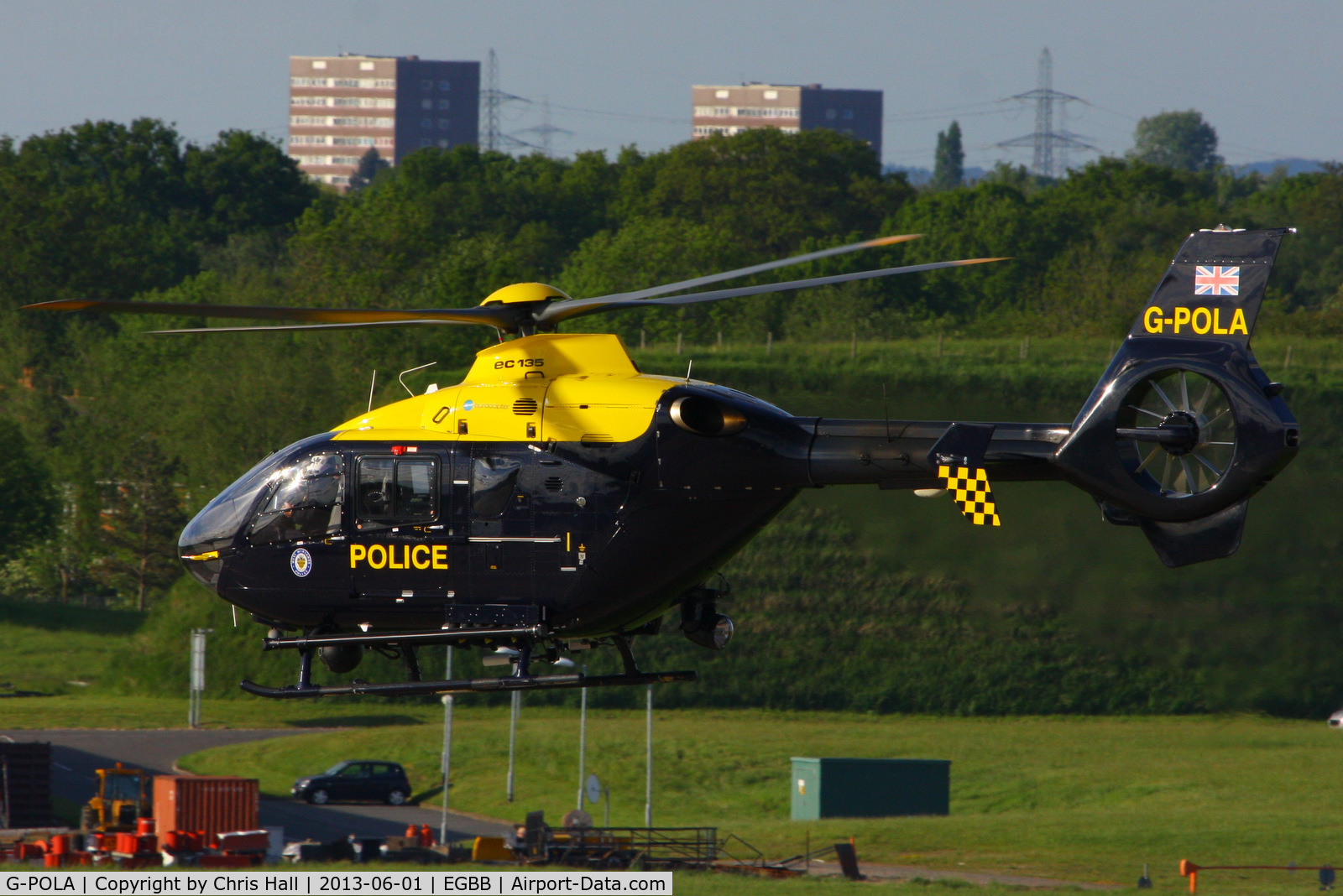 G-POLA, 2010 Eurocopter EC-135P-2+ C/N 877, West Midlands Police Authority