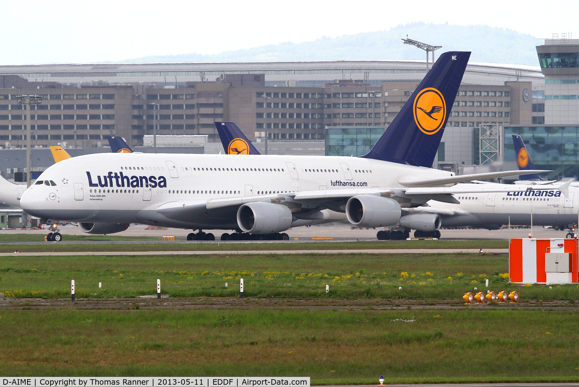 D-AIME, 2010 Airbus A380-841 C/N 061, Lufthansa Airbus A380