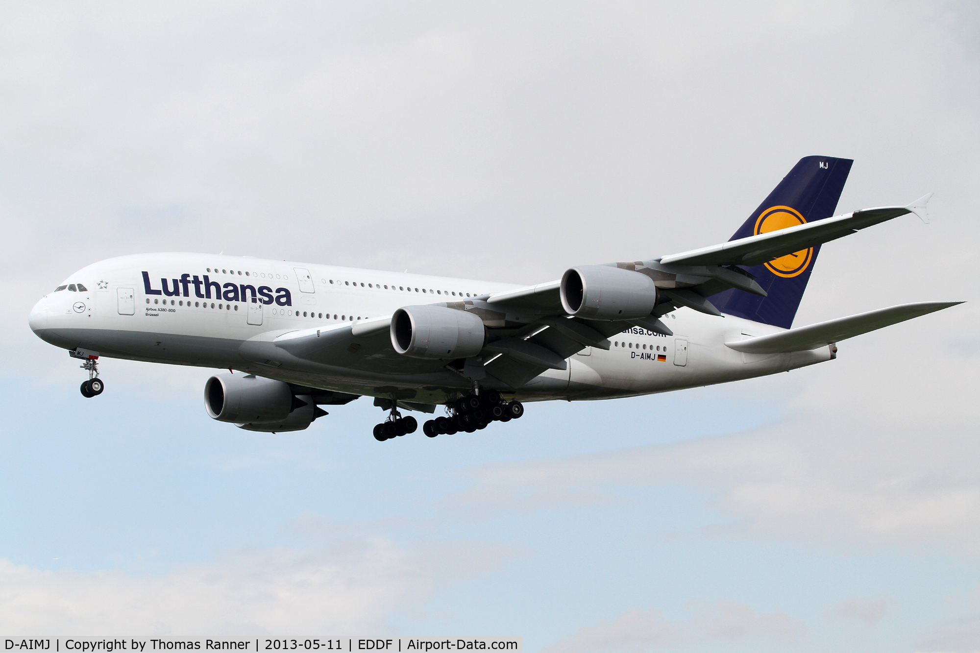 D-AIMJ, 2011 Airbus A380-841 C/N 073, Lufthansa Airbus A380