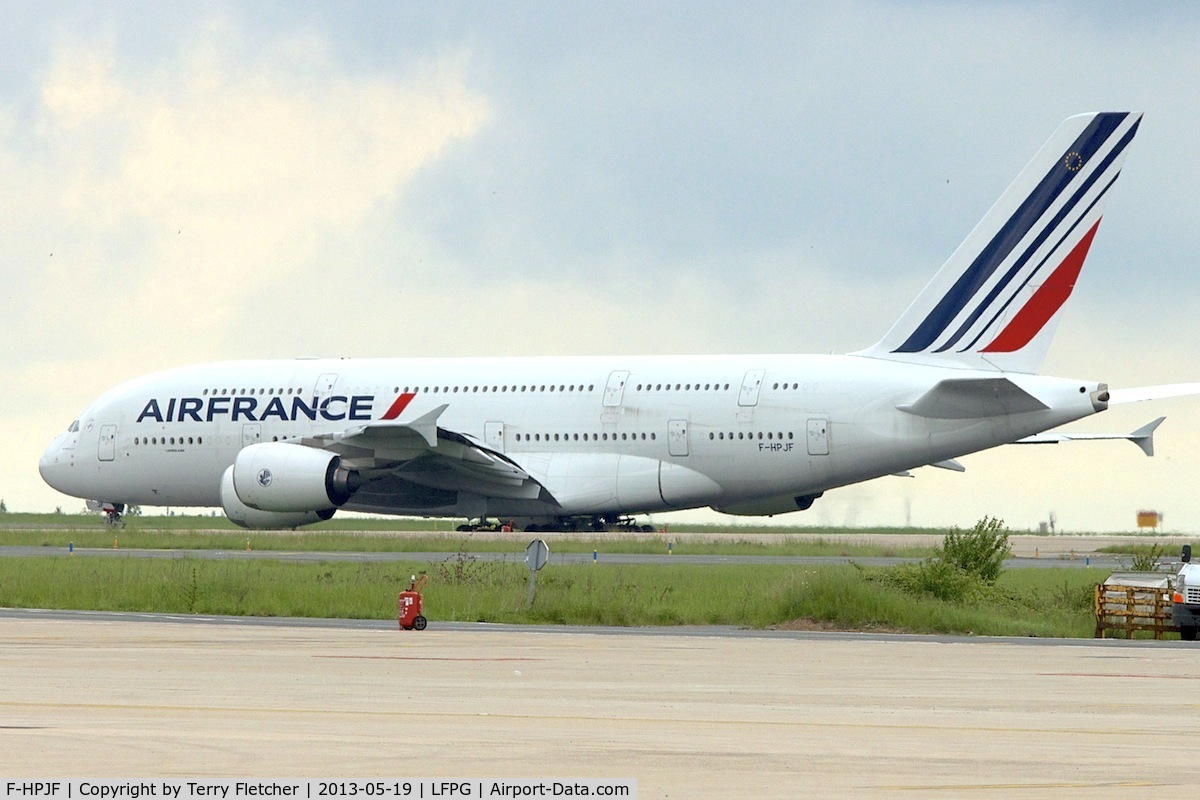 F-HPJF, 2010 Airbus A380-861 C/N 064, 2010 Airbus A380-861, c/n: 064 at Paris CDG