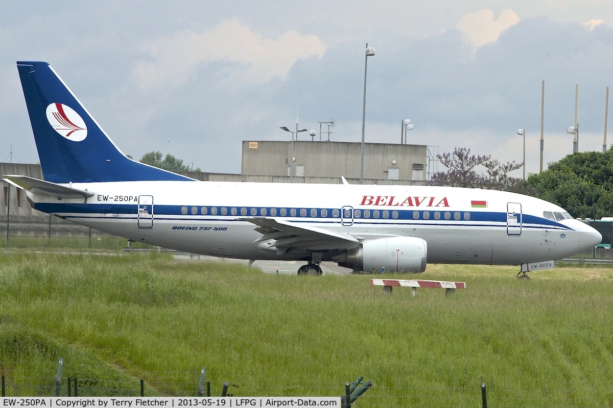 EW-250PA, 1995 Boeing 737-524 C/N 26319, Belavia's 1995 Boeing 737-524, c/n: 26319/2748