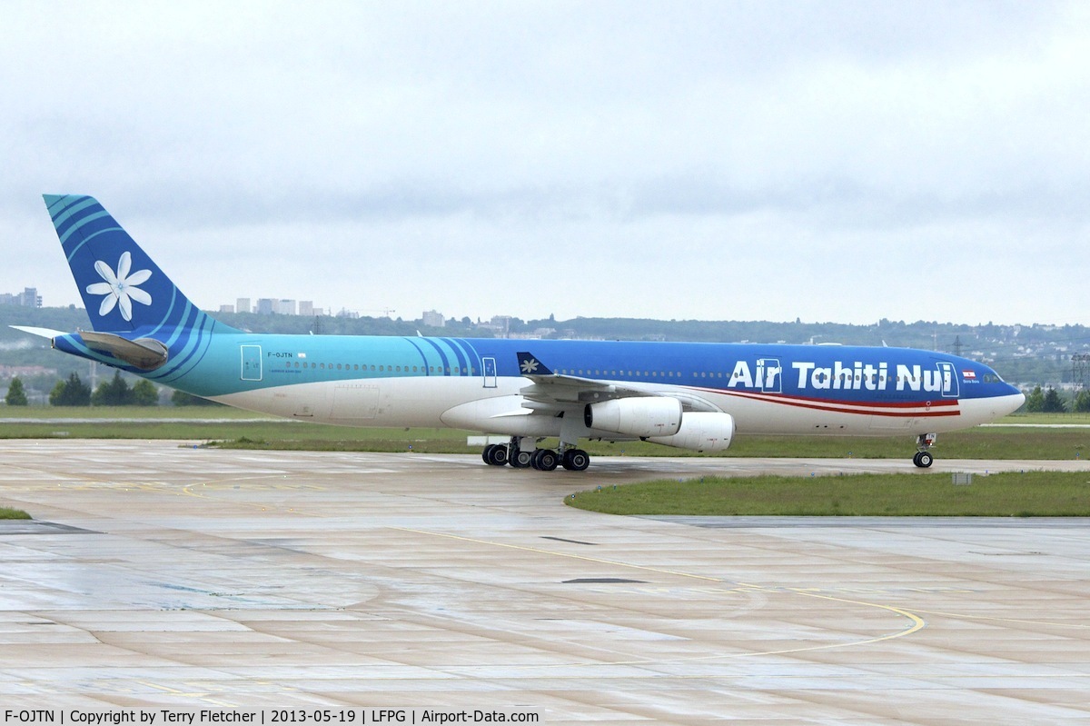 F-OJTN, 2001 Airbus A340-313 C/N 395, Air Tahiti Airbus A340-313, c/n: 395