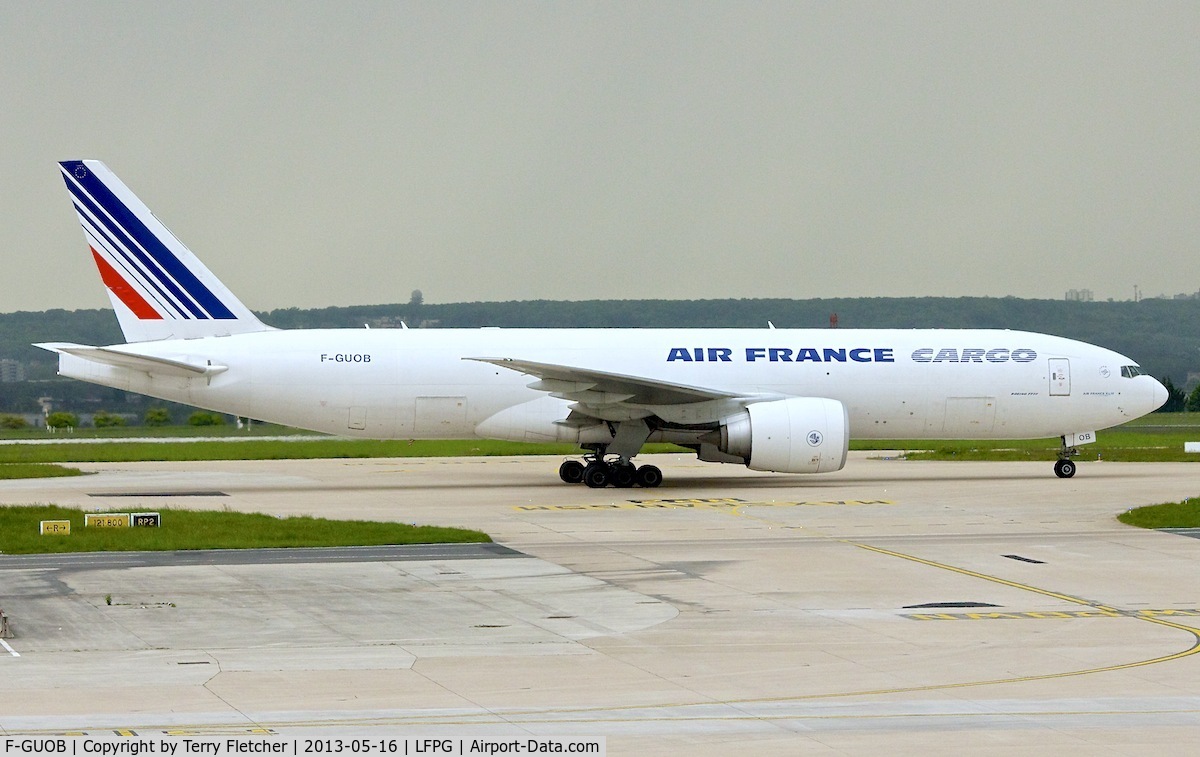 F-GUOB, 2008 Boeing 777-F28 C/N 32965, Air France Cargo 2008 Boeing 777-328F, c/n: 32965