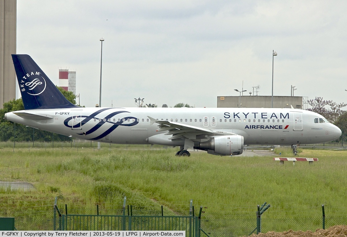 F-GFKY, 1991 Airbus A320-211 C/N 0285, 1991 Airbus A320-211, c/n: 0285 in SKYTEAM livery