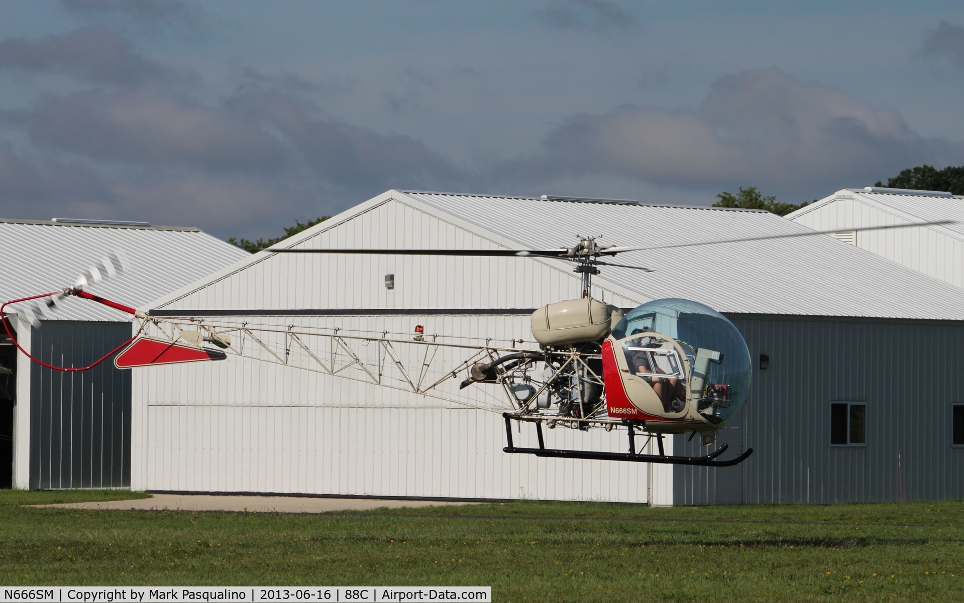 N666SM, Bell 47G-3B-1 Sioux C/N 3533, Bell 47G-3B-1
