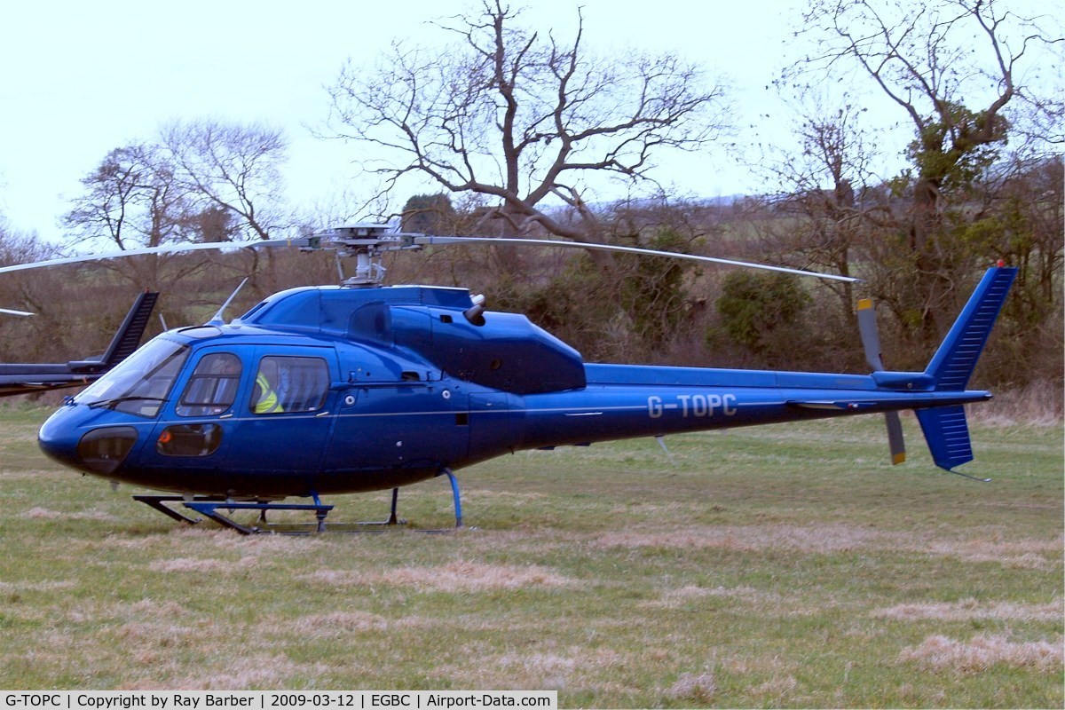 G-TOPC, 1983 Aerospatiale AS-355F-1 Ecureuil 2 C/N 5313, Aerospatiale AS355F1 Ecureuil II [5313] (Kinetic Avionics Ltd) Cheltenham~G 12/03/2009