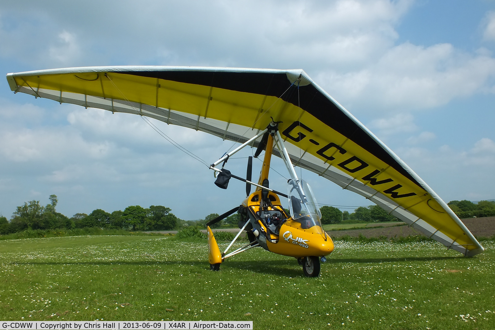 G-CDWW, 2005 P&M Aviation Quik GT450 C/N 8156, at Arclid Airfield, nr Sandbach, Cheshire