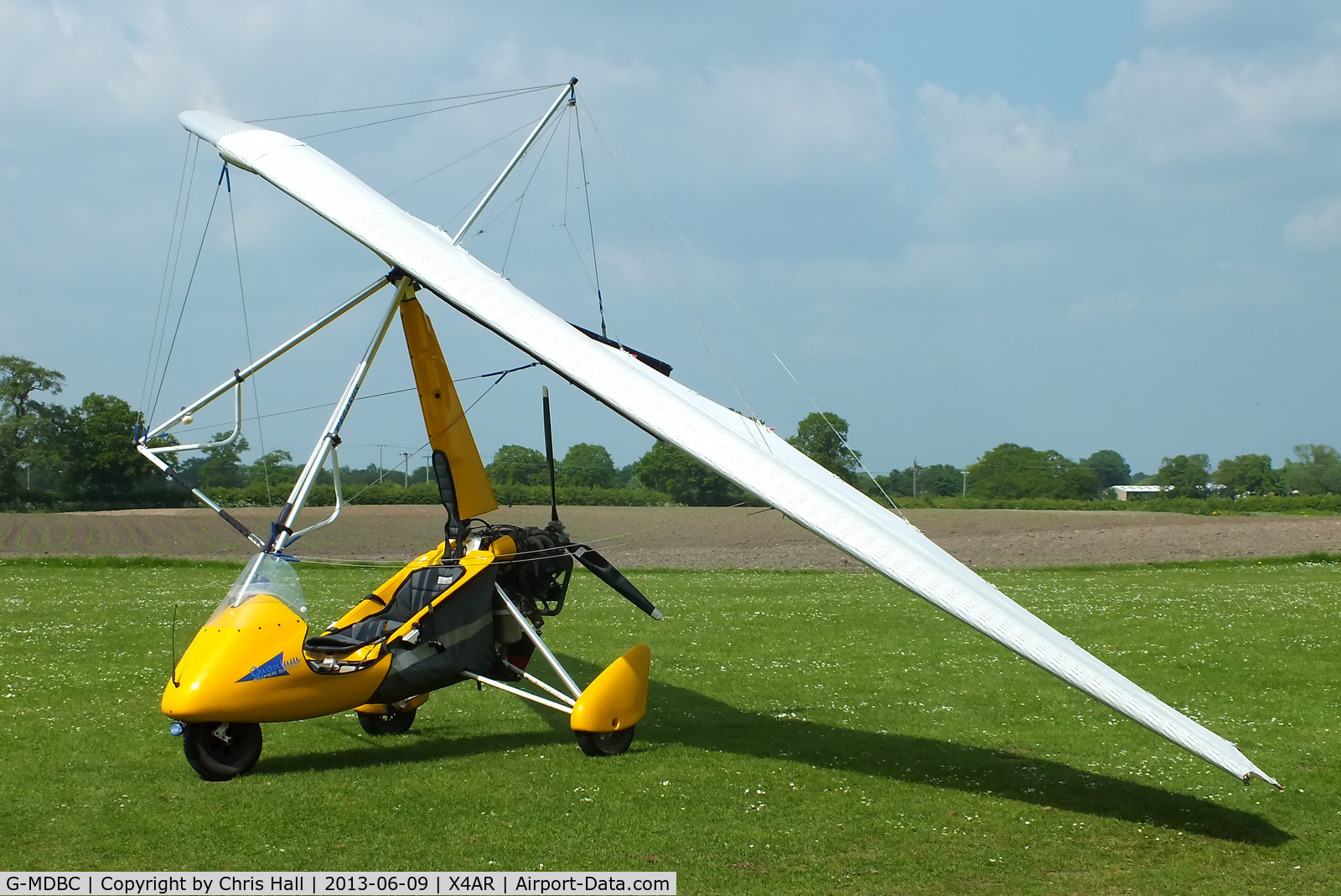 G-MDBC, 2001 Pegasus Quantum 15-912 C/N 7814, at Arclid Airfield, nr Sandbach, Cheshire