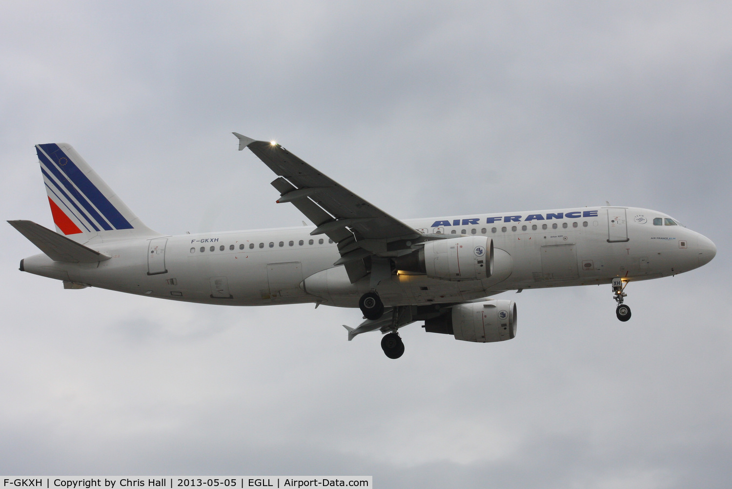 F-GKXH, 2002 Airbus A320-214 C/N 1924, Air France