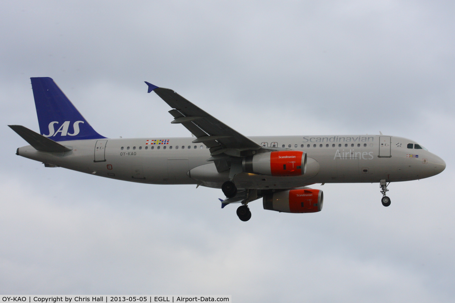 OY-KAO, 2006 Airbus A320-232 C/N 2990, SAS Scandinavian Airlines