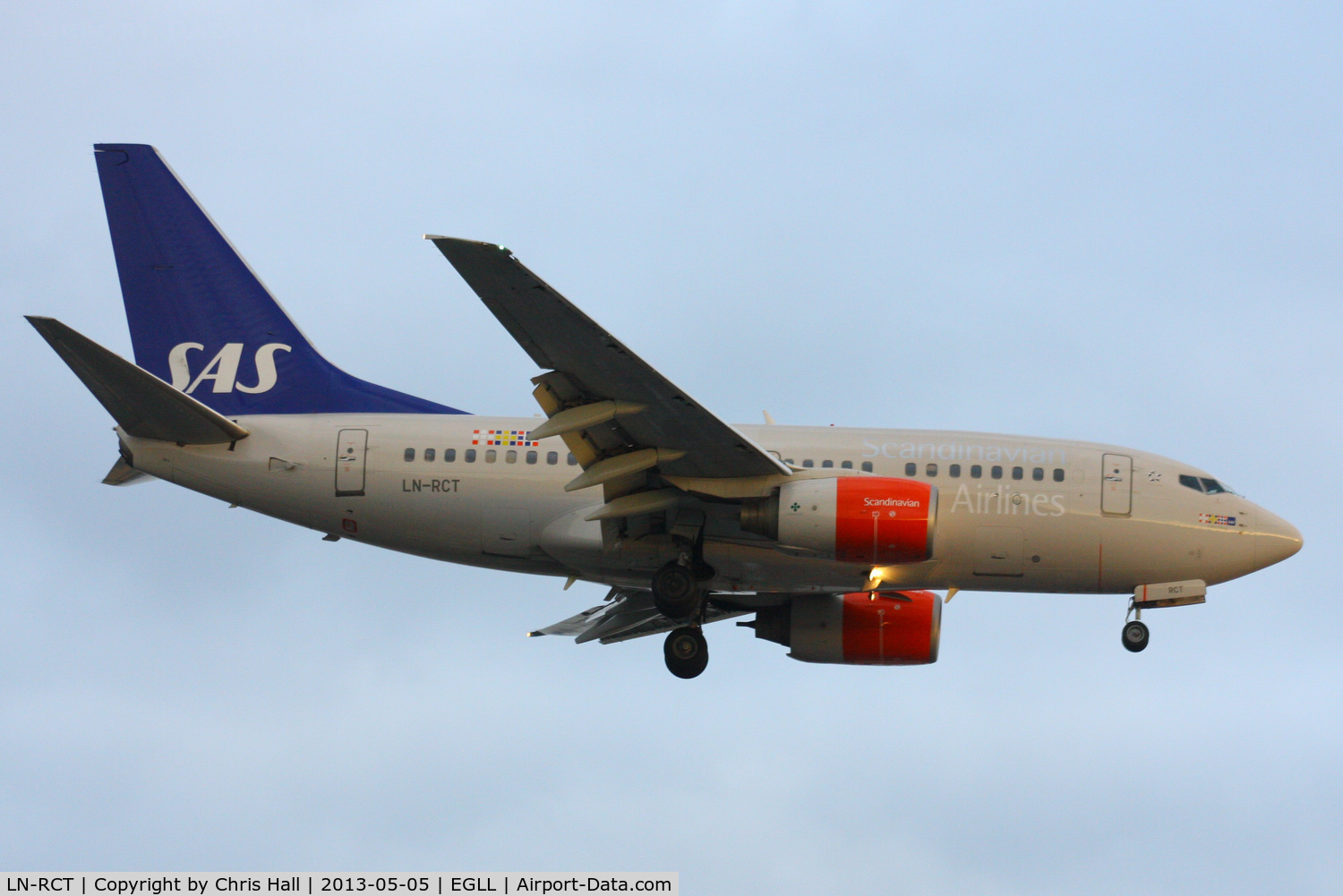 LN-RCT, 1999 Boeing 737-683 C/N 30189, SAS Scandinavian Airlines