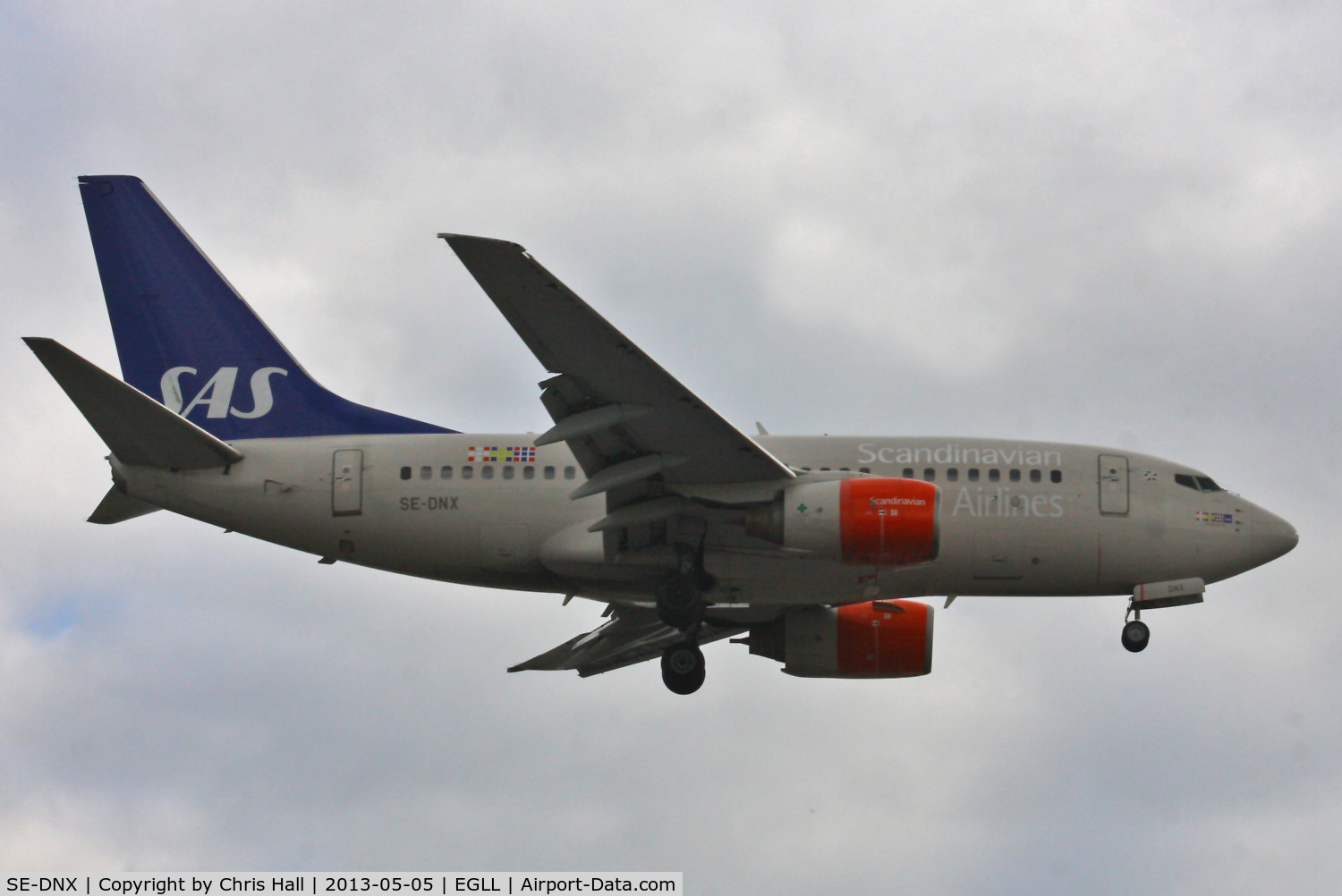 SE-DNX, 1999 Boeing 737-683 C/N 28304, SAS Scandinavian Airlines