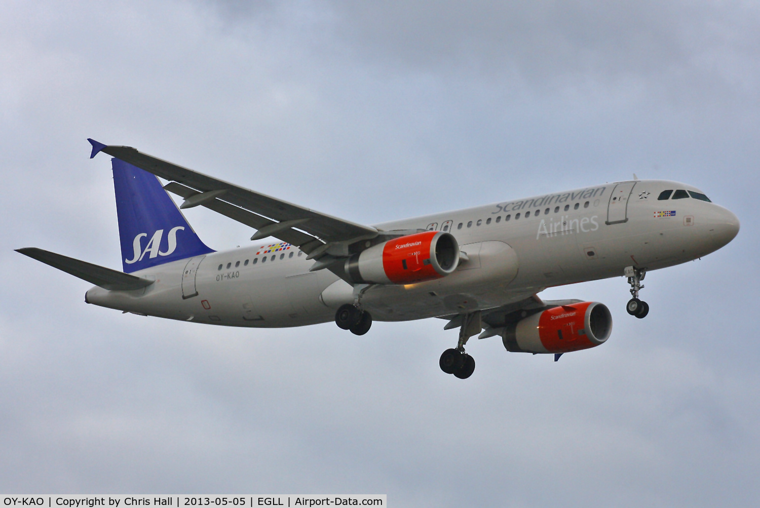 OY-KAO, 2006 Airbus A320-232 C/N 2990, SAS Scandinavian Airlines