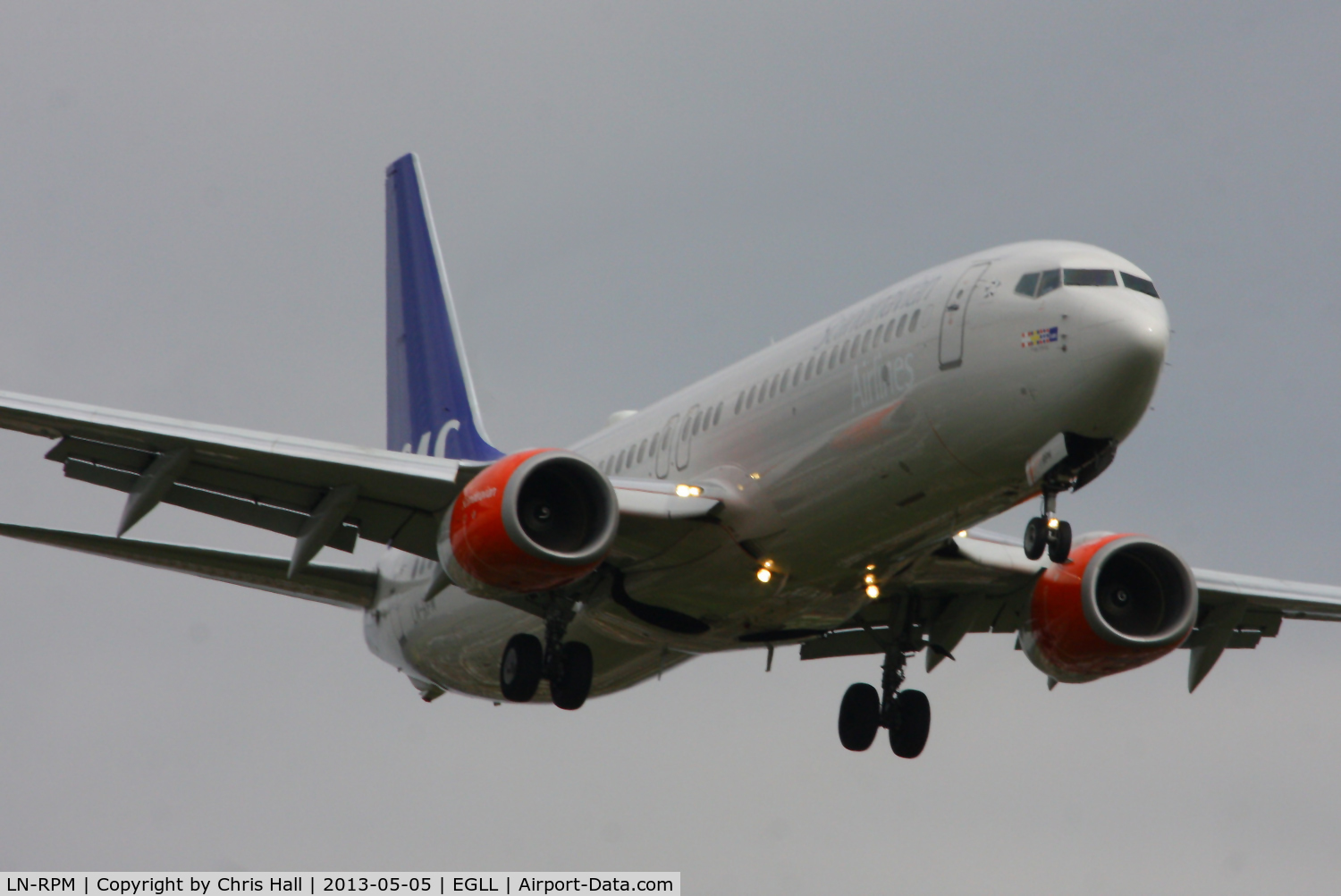 LN-RPM, 2000 Boeing 737-883 C/N 30195, SAS Scandinavian Airlines