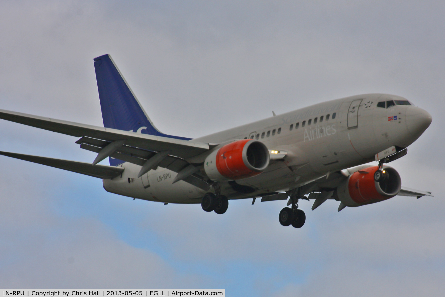 LN-RPU, 1999 Boeing 737-683 C/N 28312, SAS Scandinavian Airlines