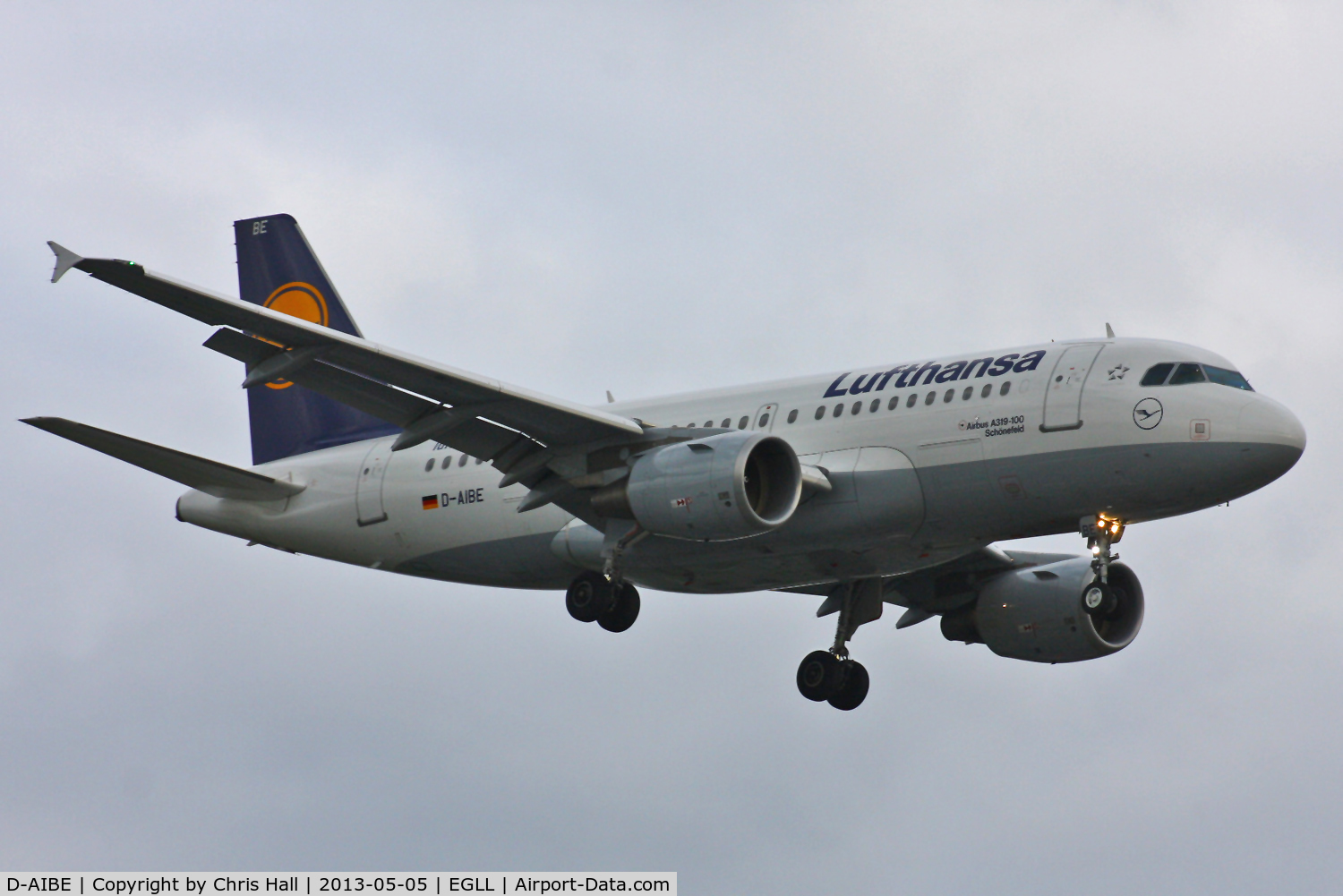 D-AIBE, 2010 Airbus A319-112 C/N 4511, Lufthansa
