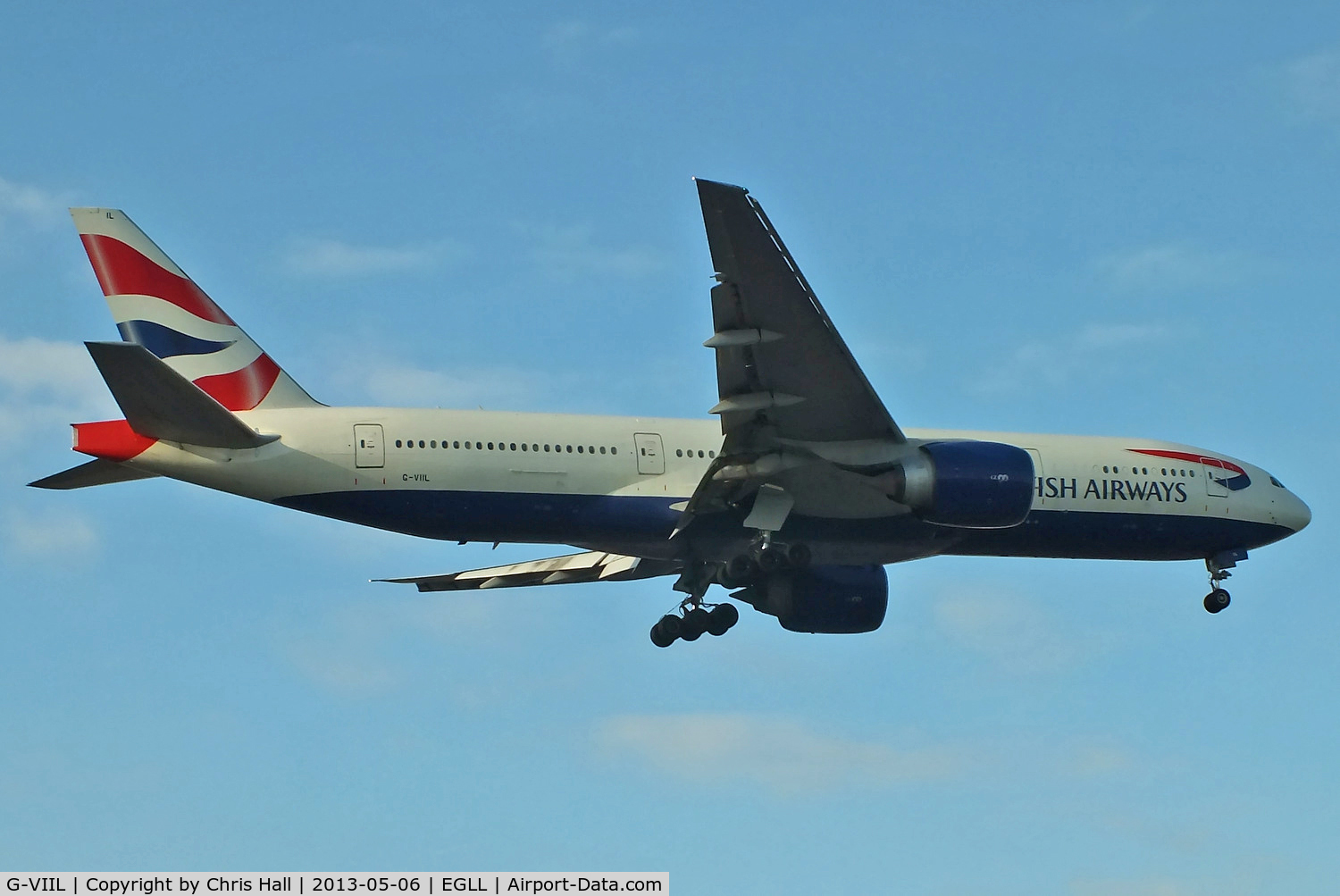 G-VIIL, 1998 Boeing 777-236/ER C/N 27493, British Airways
