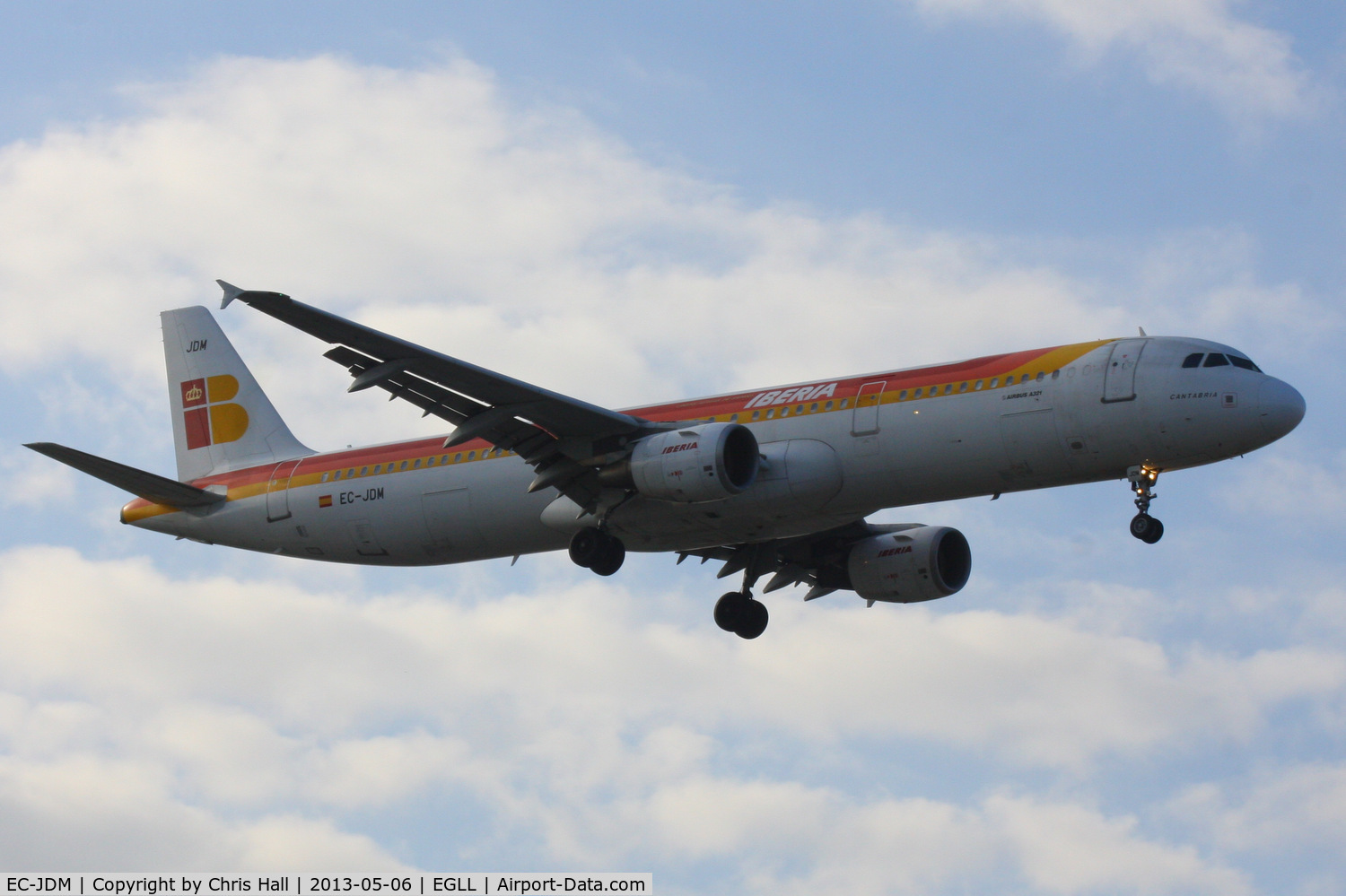 EC-JDM, 2004 Airbus A321-211 C/N 2357, Iberia