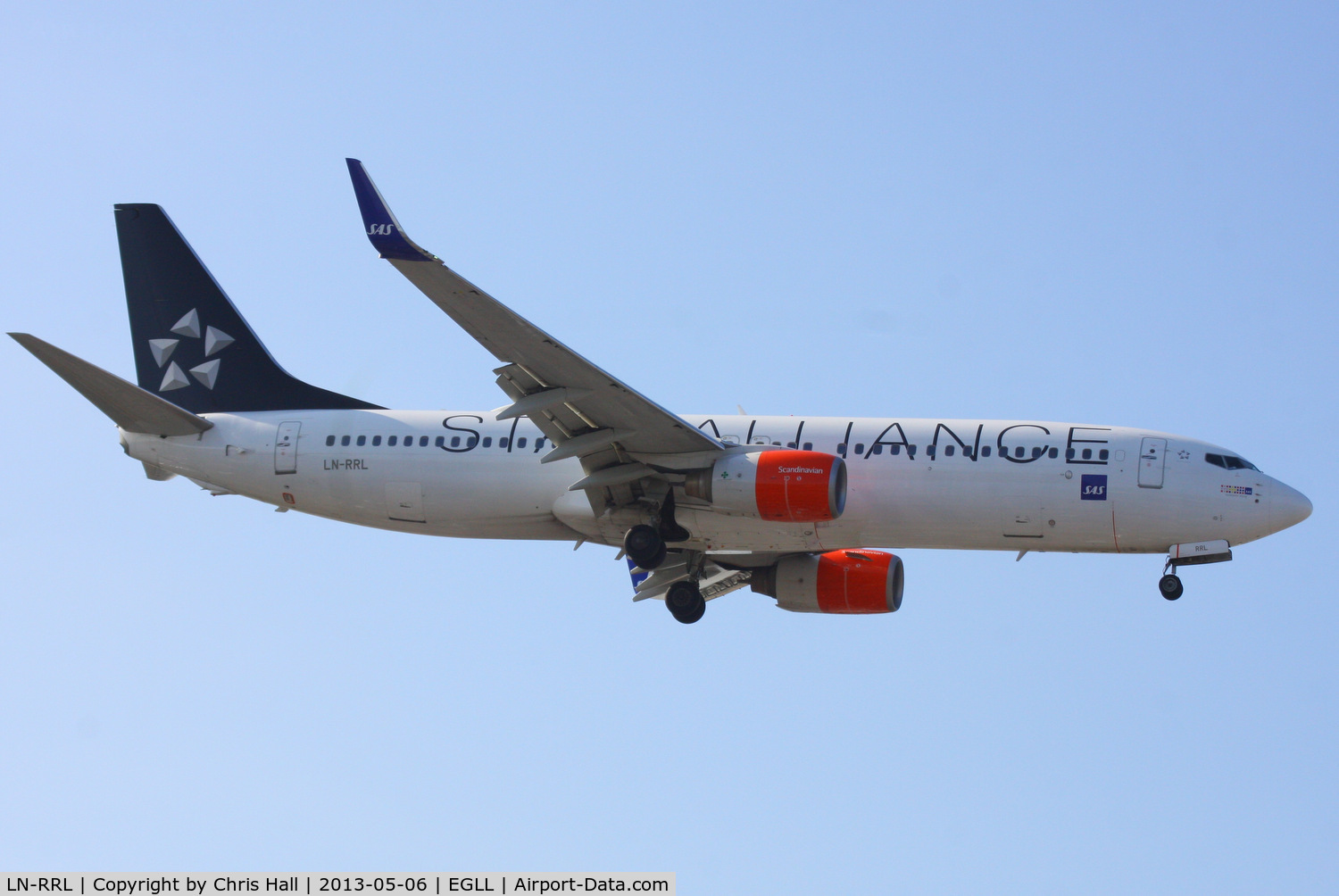 LN-RRL, 2003 Boeing 737-883 C/N 28328, SAS Scandinavian Airlines