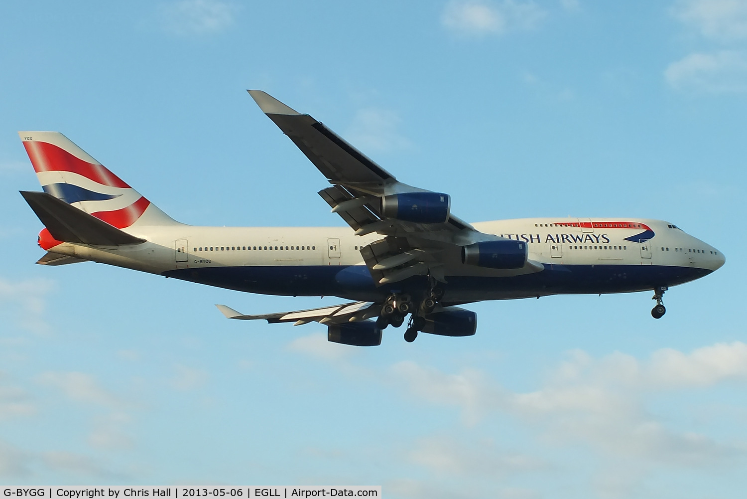 G-BYGG, 1999 Boeing 747-436 C/N 28859, British Airways