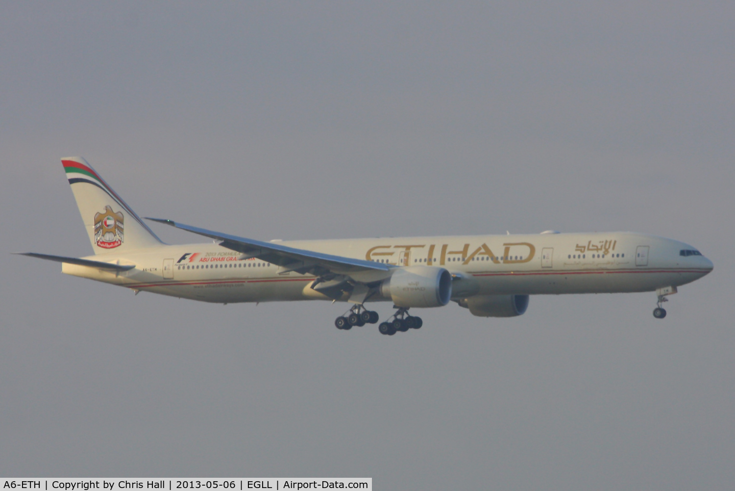 A6-ETH, 2011 Boeing 777-3FX/ER C/N 39683, Etihad Airways