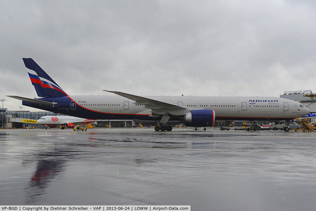 VP-BGD, 2013 Boeing 777-3M0/ER C/N 41681, Aeroflot Boeing 777-300