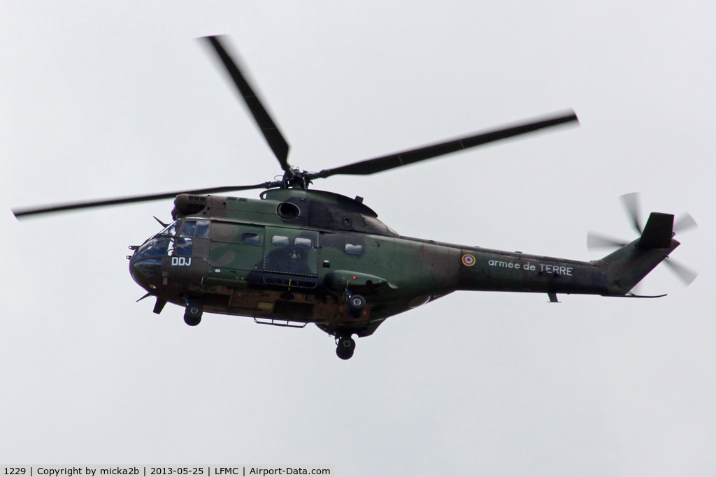 1229, Aérospatiale SA-330B Puma C/N 1229, In flight