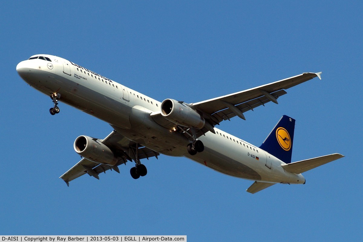 D-AISI, 2007 Airbus A321-231 C/N 3339, Airbus A321-231 [3339 (Lufthansa) Home~G 03/05/2013