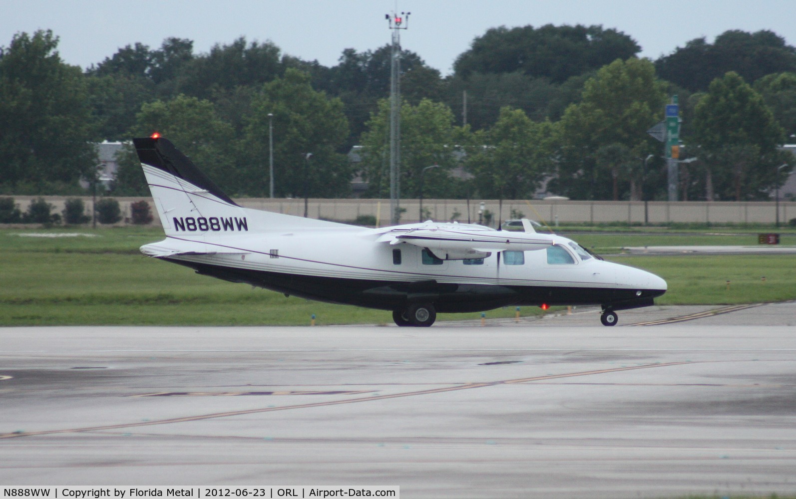 N888WW, 1980 Mitsubishi MU-2B-60 Marquise C/N 791 S.A., MU-2B-60