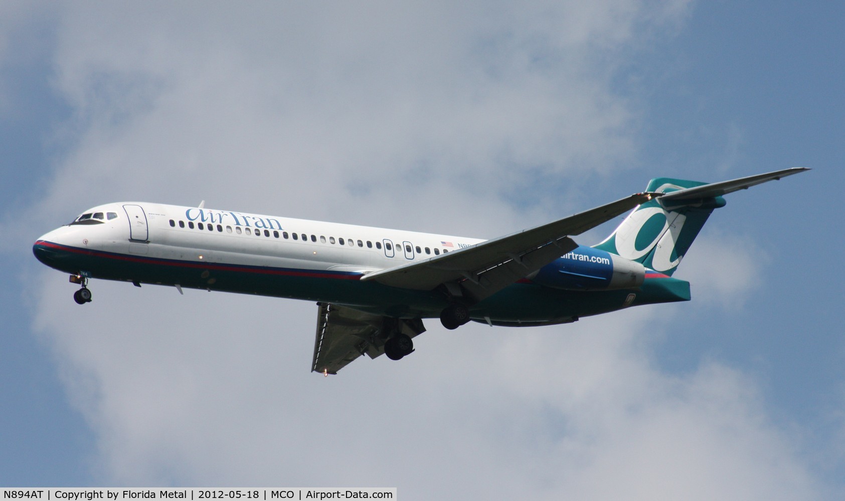 N894AT, 2004 Boeing 717-200 C/N 55046, Air Tran 717