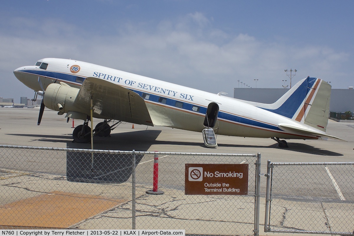 N760, 1941 Douglas DC-3 C/N 3269, 1941 Douglas DC-3, c/n: 3269