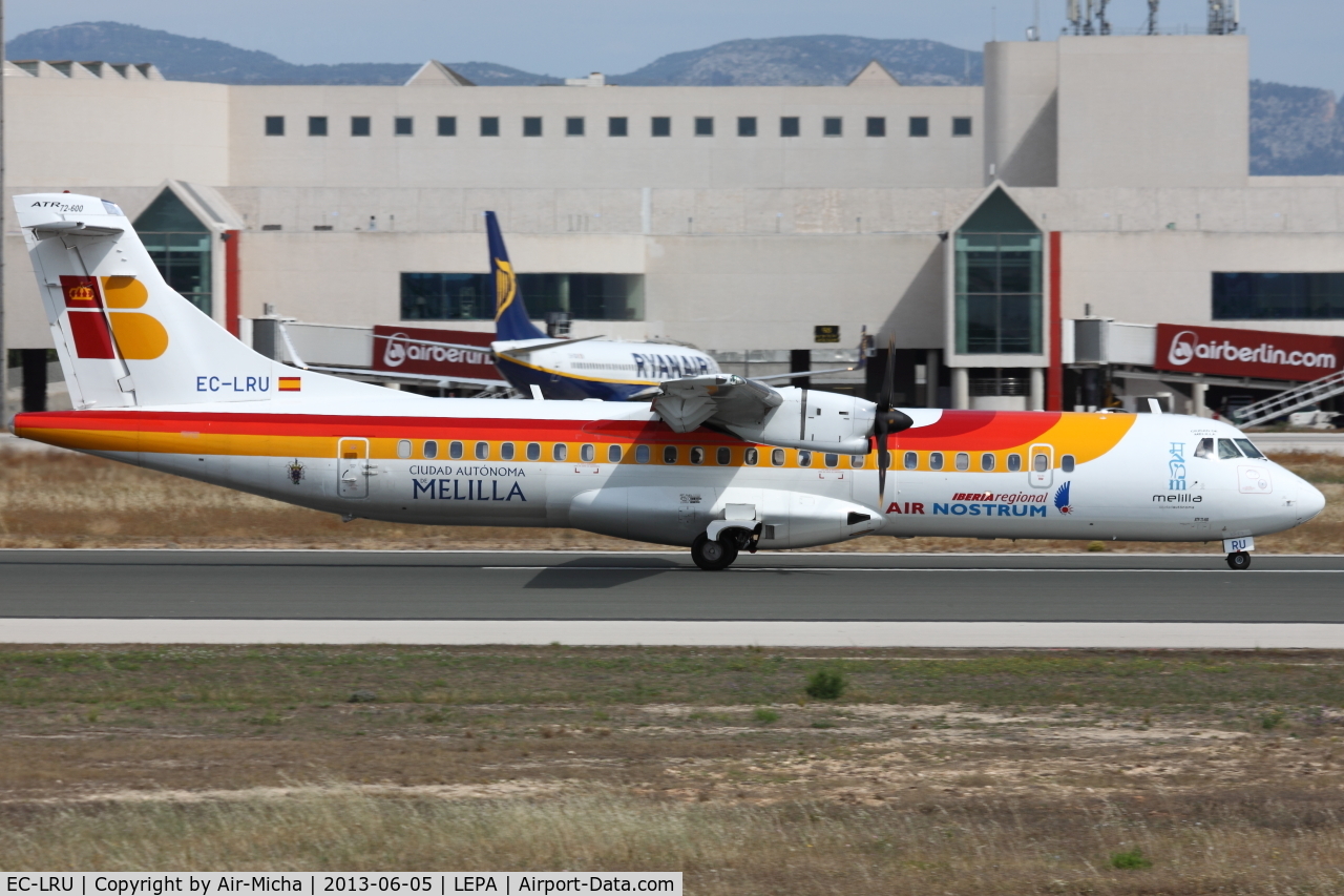 EC-LRU, 2012 ATR 72-600 C/N 1032, Air-Nostrum