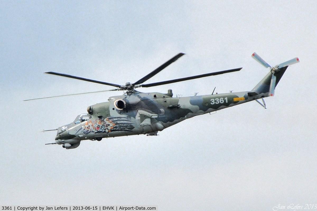 3361, 2005 Mil Mi-35 Hind E C/N 203361, Solo Display