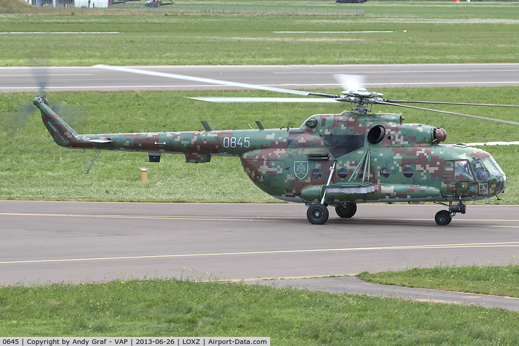 0645, Mil Mi-26 C/N 2345678765, Slovak AF MIL-26