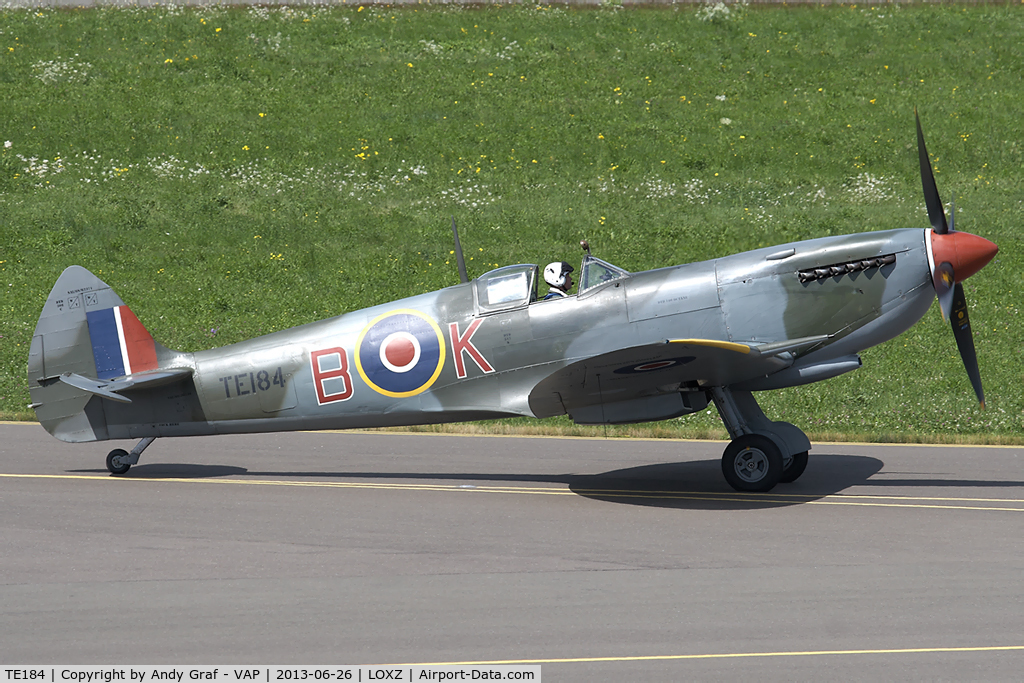 TE184, 1945 Supermarine 361 Spitfire LF.XVIe C/N CBAF.IX.4394, Spitfire