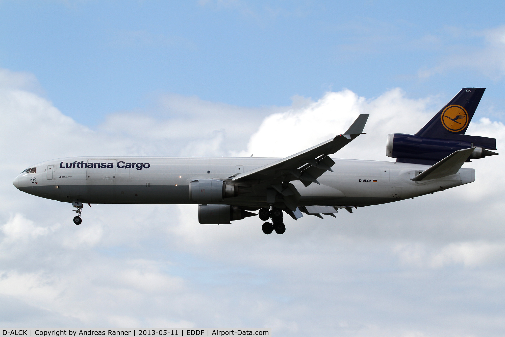 D-ALCK, 2000 McDonnell Douglas MD-11F C/N 48803, Lufthansa Cargo MD-11