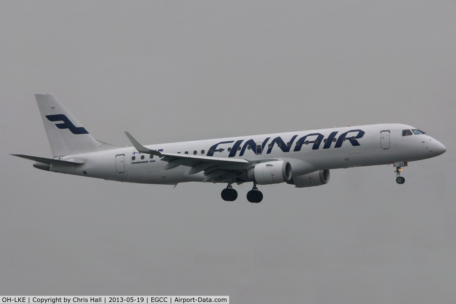 OH-LKE, 2007 Embraer 190LR (ERJ-190-100LR) C/N 19000059, Finnair