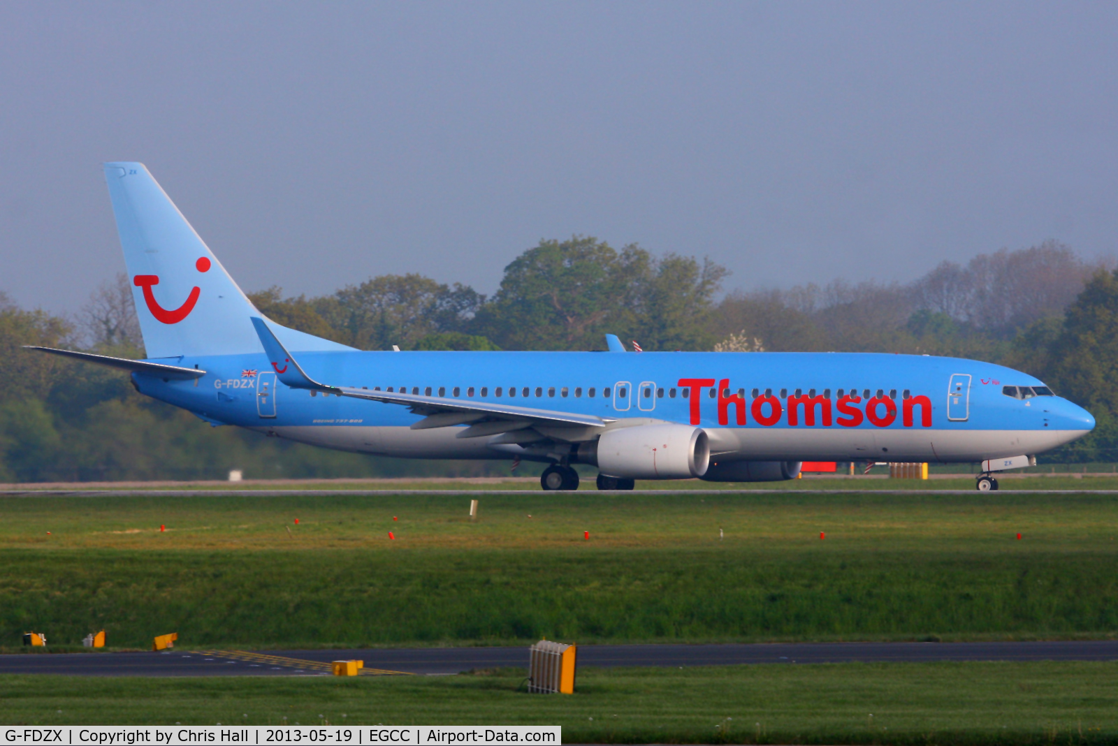 G-FDZX, 2011 Boeing 737-8K5 C/N 37258, Thomson