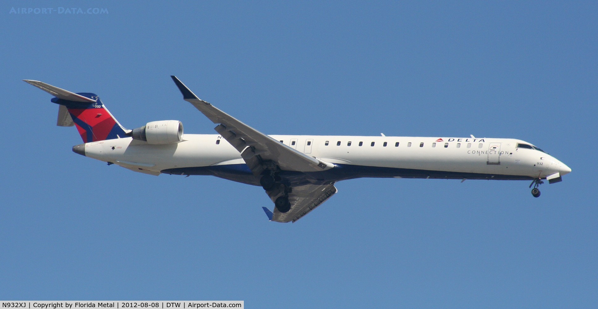 N932XJ, 2008 Bombardier CRJ-900ER (CL-600-2D24) C/N 15194, Delta Connection CRJ-900