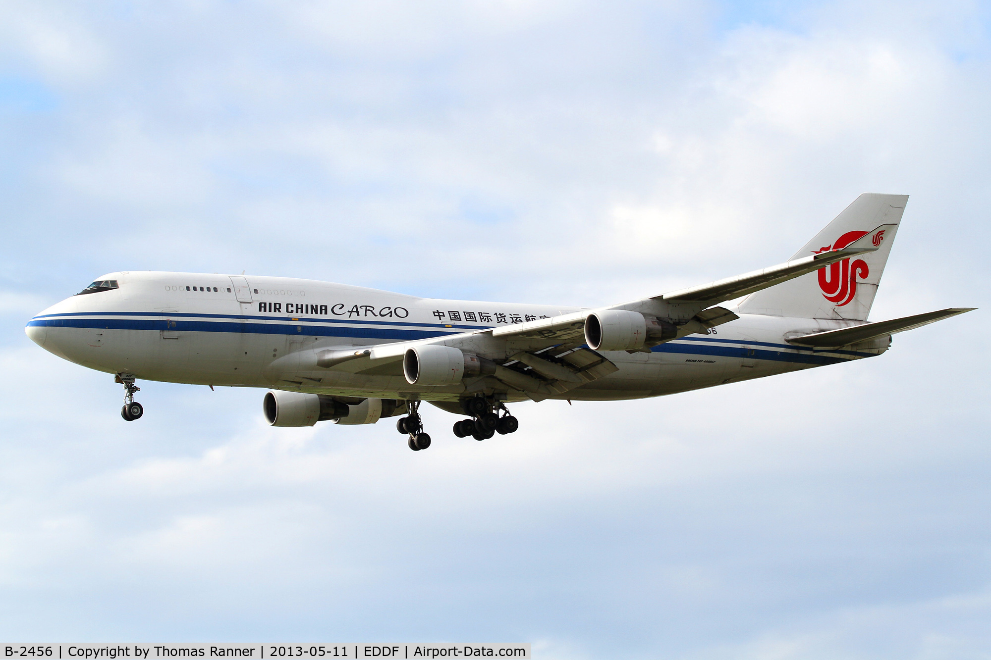 B-2456, 1989 Boeing 747-4J6/BCF C/N 24346, Air China Cargo Boeing 747