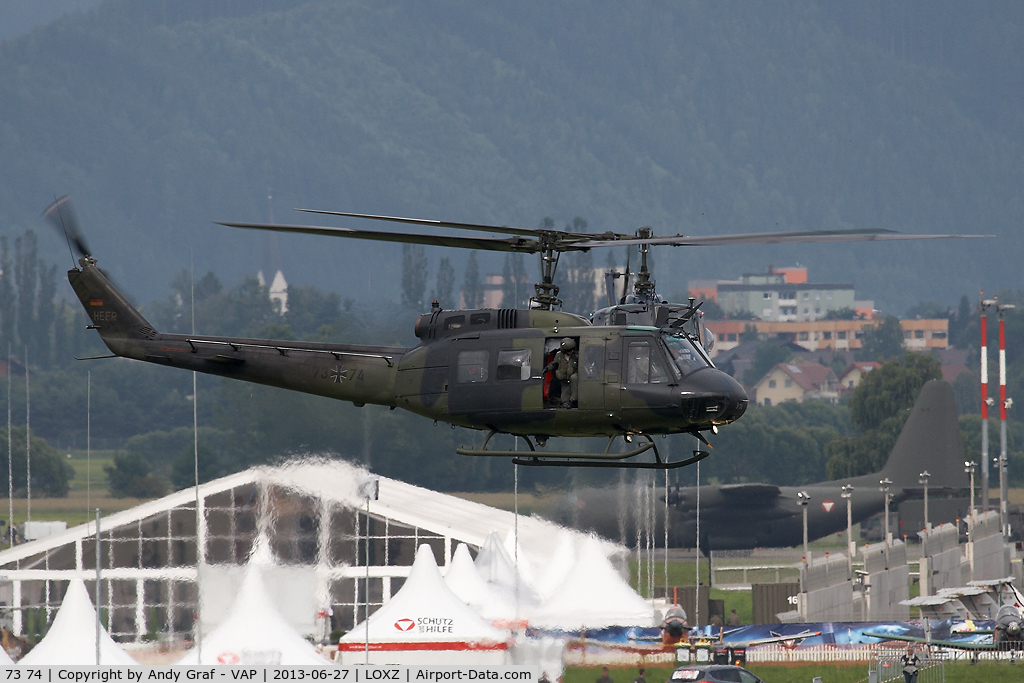 73 74, Bell (Dornier) UH-1D Iroquois (205) C/N 8494, German Navy Bell UH-1