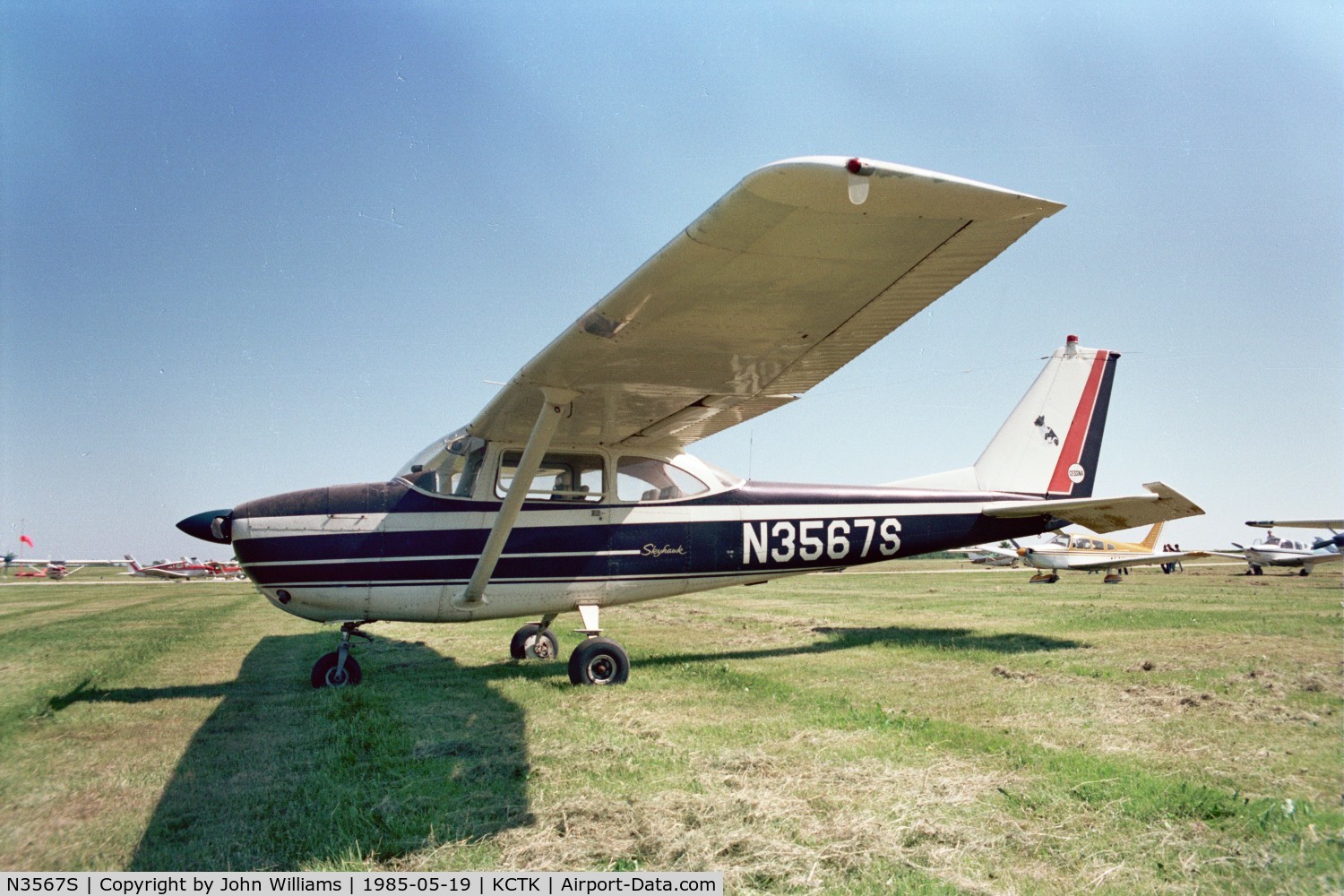 N3567S, 1963 Cessna 172E C/N 17250767, Canton Fly-in 3-19-1985